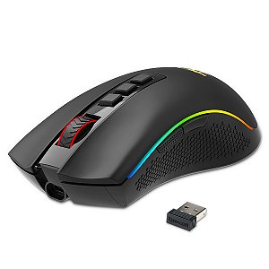 Redragon - Mouse Gamer COBRA PRO Sem Fio 16000 DPI USB Preto (M711-PRO)