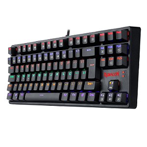 Redragon - Teclado Mecânico DAKSA Rainbow TKL Switch BLUE (K576R-1)