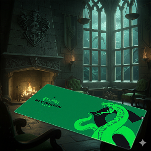 Mousepad Gamer Redragon Edição HARRY POTTER SLYTHERIN XL 40x90cm (HP-938)