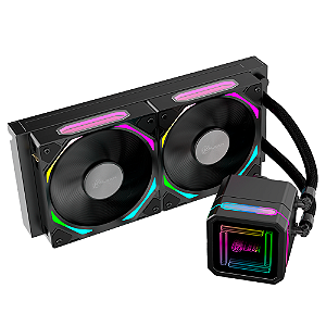 Water Cooler Kalkan DELTA 240mm Argb Daisy Chain 280w Tdp Preto - KLK00050