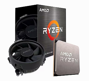 Processador AMD RYZEN 5 5500 3.6GHZ AM4 6 Nucleos 19MB Cache (100-100000457BOX sem vídeo)