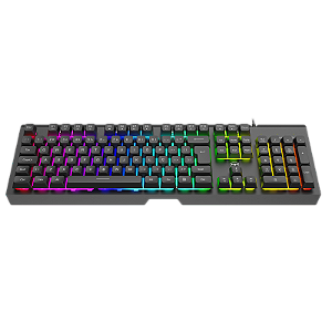 Teclado Gamer T-Dagger NOVA Membrana RGB Abnt2 Preto (T-TGK110)