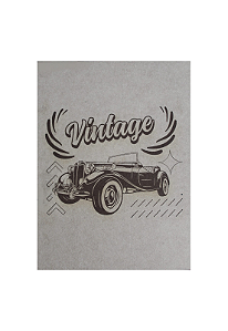 Placa Decorativa Adesiva Não é Segredo Carro MDF 30x40 NS0404