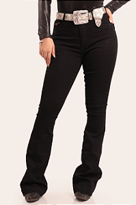 Calça Preta Básica Texas Ranch