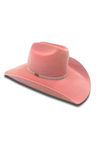 Chapéu Rosa Claro Rainha Texas Ranch Ref. TR013
