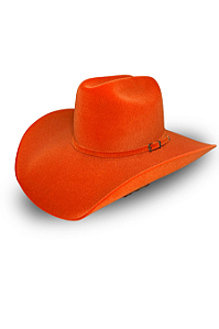 Chapéu Laranja Rainha Texas Ranch