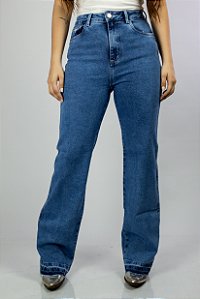 Calça Jeans Azul Basic Wide Leg Texas Ranch Jeans Ref. TR01