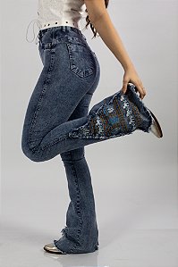 Calça Jeans Bordada Miss Texas Ref. TR198