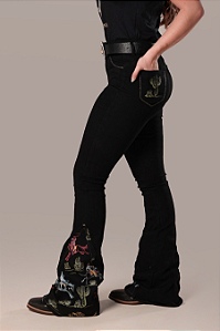 Calça Jeans Preta Miss Desert Texas Ref. TR264