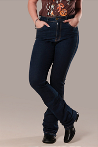 Calça Jeans Azul Bootcut Básica Tradicional Ref. TR11