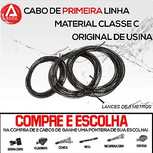 Cabo de 5/8 Primeira Linha (5 metros) para Máquina TL-50 e TL-500