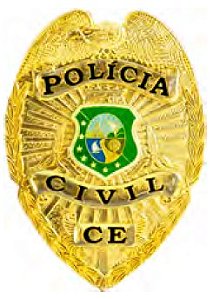 DISTINTIVO DE PEITO - POLÍCIA CIVIL CE