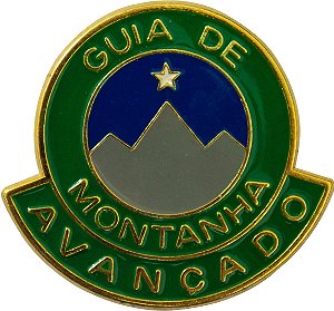 DISTINTIVO DE CURSO - GUIA DE MONTANHA AVANÇADO