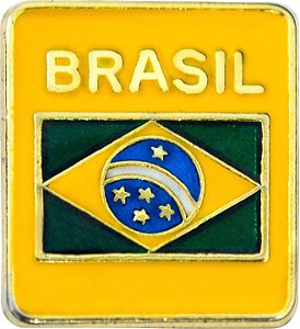 BOTTON - BRASIL / AMARELO