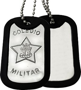 PLAQUETA DE IDENTIFICAÇÃO - COLÉGIO MILITAR