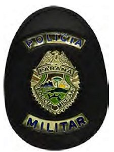 DISTINTIVO DE PEITO - POLÍCIA MILITAR PR
