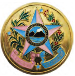 DISTINTIVO DE QUEPE - TRABALHA E CONFIA ES