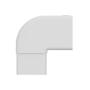 Joelho 90° Retangular Aquapluv Style Branco Tigre