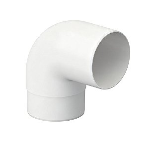 Joelho 90° Circular Aquapluv Style Branco Tigre