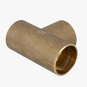 Tê Cobre/Bronze Sem Anel Eluma