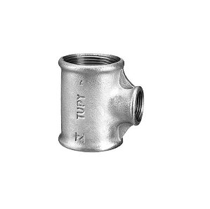 Tê de Redução Galvanizado Tupy