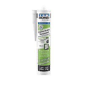 Silicone Acético Construção Transparente Tekbond