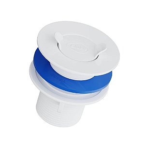 Válvula p/ Escoamento Tanque 1.1/4" PP Branco Blukit