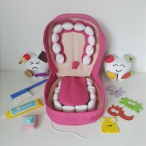 Kit Higiene Bucal Completo + Boca Lúdica "G"
