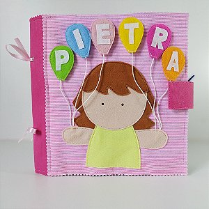 Livro Sensorial com Capa Interativa