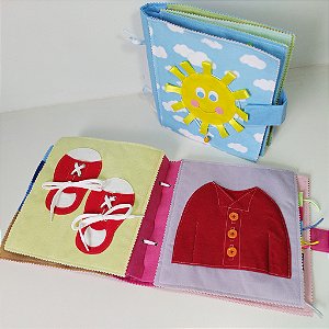 Livro Sensorial Personalizado