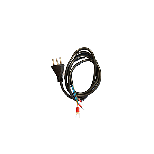 CHICOTE FLEXIVEL 1CV MONOFASICO COM PLUG DE TRES PINOS