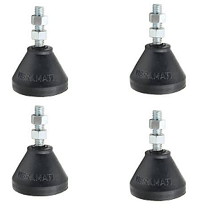 AMORTECEDOR VIBRAMATT EXTRA-MINI N 03 3/8" 4 UNIDADES