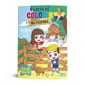 O Livro de Colorir Luccas e Gi Na Fazenda