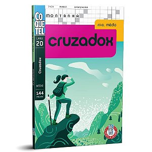 Livro Coquetel Cruzadox nível médio Ed 20