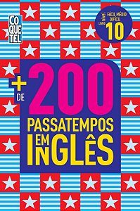 Livro Coquetel Mais de 200 Passatempos em Inglês Ed 10