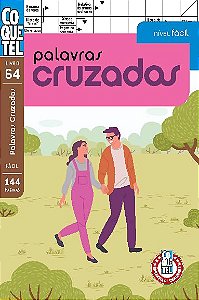 Livro Coquetel Palavras Cruzadas Nível Fácil Ed 64