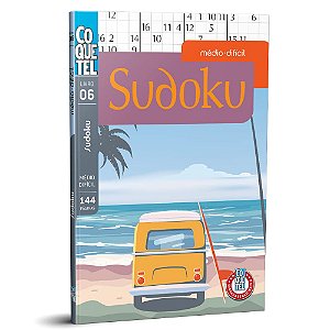 Coquetel Sudoku Fácil/Médio/Difícil - Livro 33