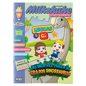 MilkShake Luccas e Gi em uma incrível viagem pela era dos dinossauros