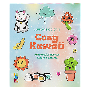 Livro de Colorir Cozy Kawaii