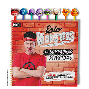 Elo Monsters em borrachas divertidas