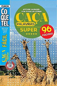 Livro Coquetel Caça-Palavras Super 18