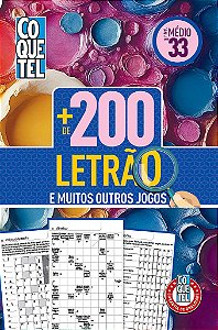 Livro Coquetel Mais de 200 Letrão 33