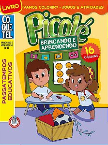 Livro Coquetel Brincando Aprendendo 10