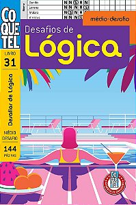 Livro Coquetel Desafios de Lógica 31