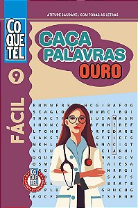 Livro Coquetel Caça-Palavras Ouro 9