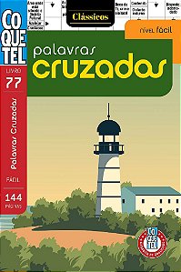Livro Coquetel Palavras Cruzadas Fácil 77