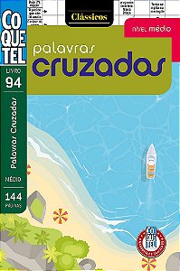 Livro Coquetel Palavras Cruzadas Médio 94