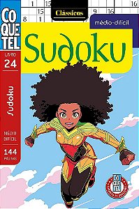 Livro Coquetel Sudoku Médio-Difícil 24