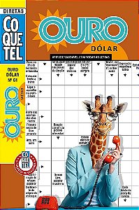 Livro Coquetel Palavras-Cruzadas Ouro Dólar 61