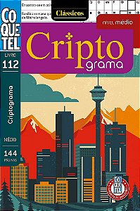 Livro Coquetel Palavras Criptograma 112